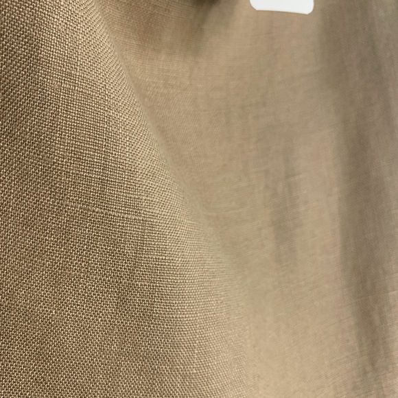 100% Raw Linen Midi Skirt - Picture 6 of 10